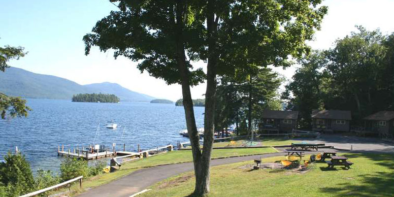 Lodging With Private Docks In Bolton Landing Diamond Point Beyond